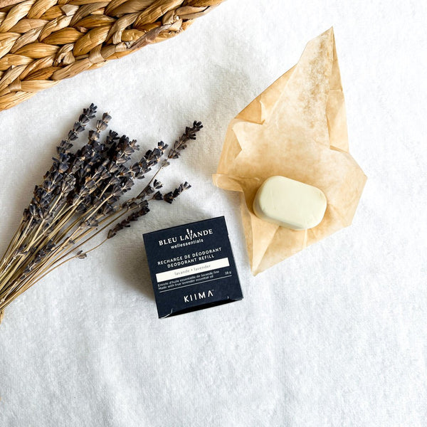 Recharge déodorant Kiima Bleu Lavande - Marie fil