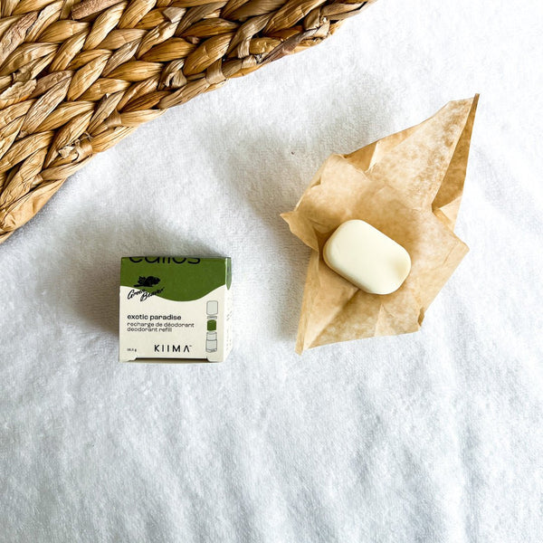 Recharge déodorant Kiima Edilos Exotic Paradise Ananas, Noix de coco & Pêche - Marie fil
