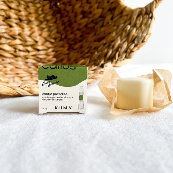 Recharge déodorant Kiima Edilos Exotic Paradise Ananas, Noix de coco & Pêche - Marie fil