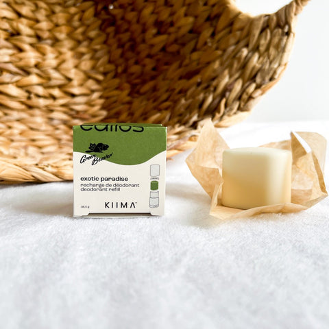 Recharge déodorant Kiima Edilos Exotic Paradise Ananas, Noix de coco & Pêche - Marie fil