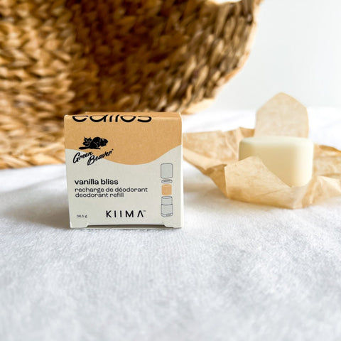 Recharge déodorant Kiima Edilos Vanilla Bliss Noix de coco & Vanille - Marie fil