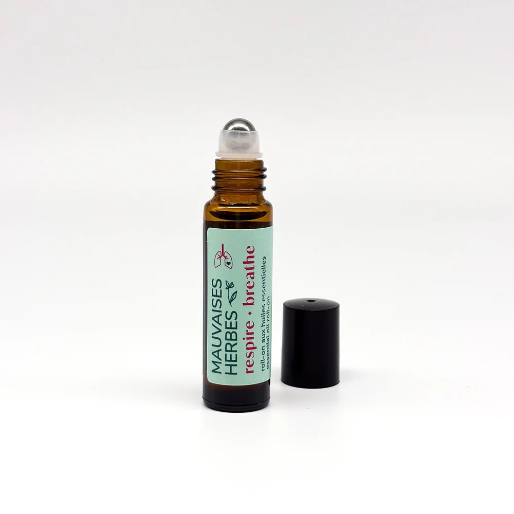 Respire - roll - on aux huiles essentielles - Marie fil