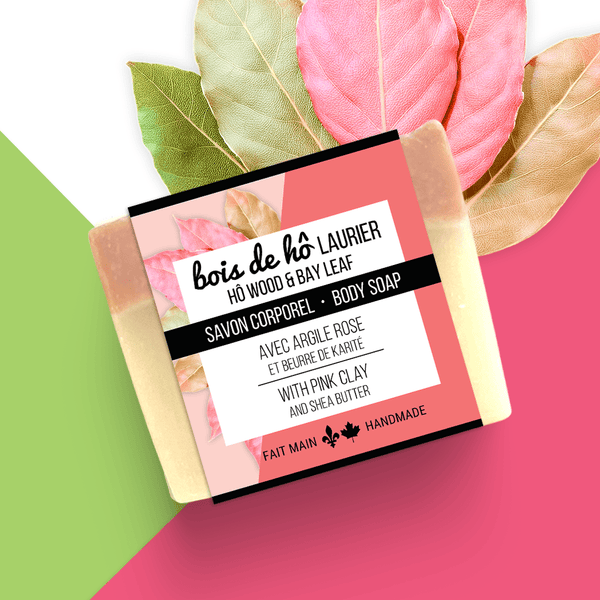 Savon pour le corps en barre de Rose Citron - Marie fil