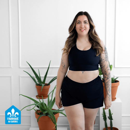 Short de bain menstruel - Maillot de bain menstruel short (bas) - Marie fil