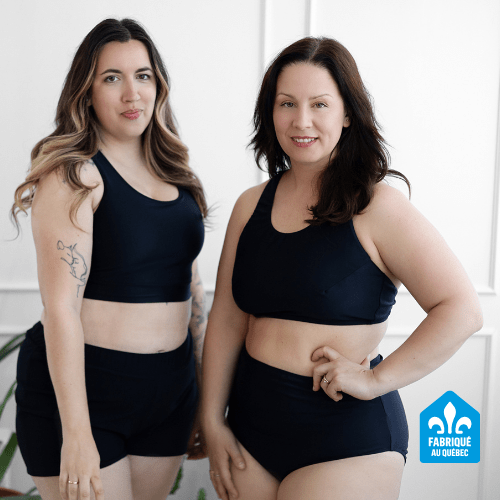 Short de bain menstruel - Maillot de bain menstruel short (bas) - Marie fil