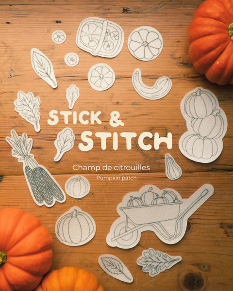 Stick and stitch - modèles de broderie facile - Marie fil
