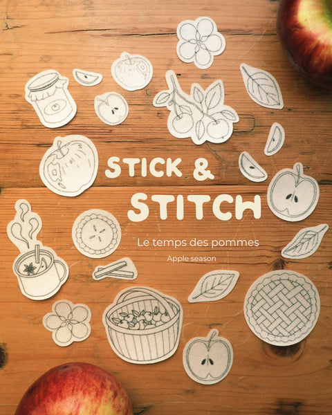 Stick and stitch - modèles de broderie facile - Marie fil