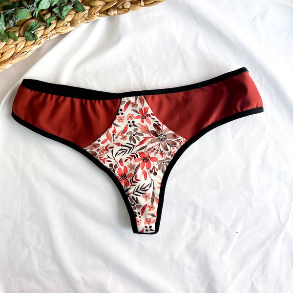 Tanga Menstruel Zéro Déchet - Culotte Menstruelle - Marie fil