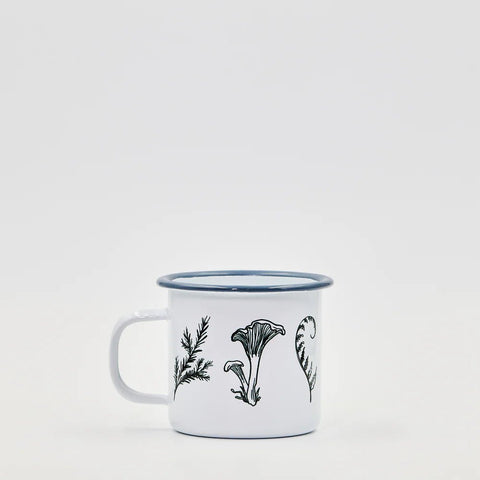 Tasse en acier émaillé | Forêt - Marie fil