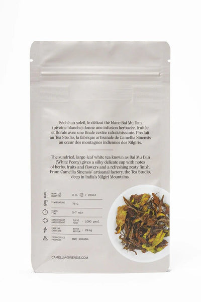 Thé blanc Bai Mu Dan - Marie fil