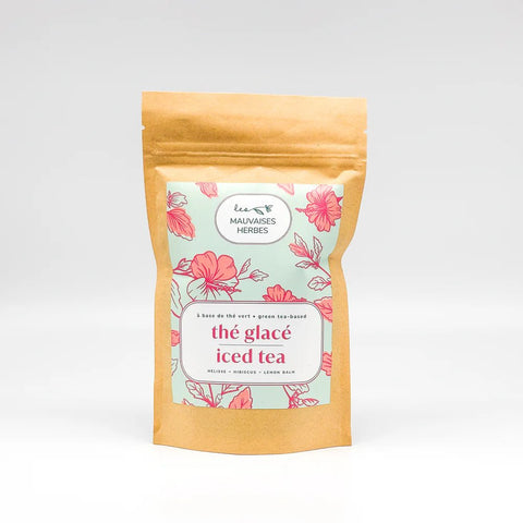 Thé glacé - Hibiscus et mélisse - Marie fil