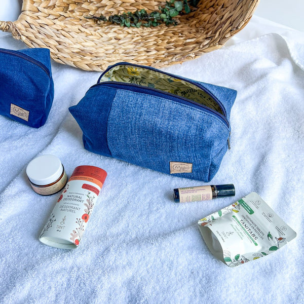 Trousse de toilette de voyage - Marie fil