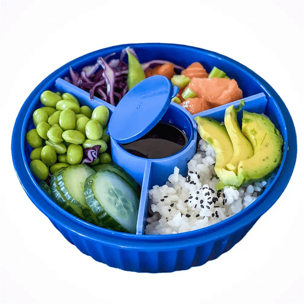 Yumbox - Contenant Poke Bowl - 3 Compartiments - Marie fil