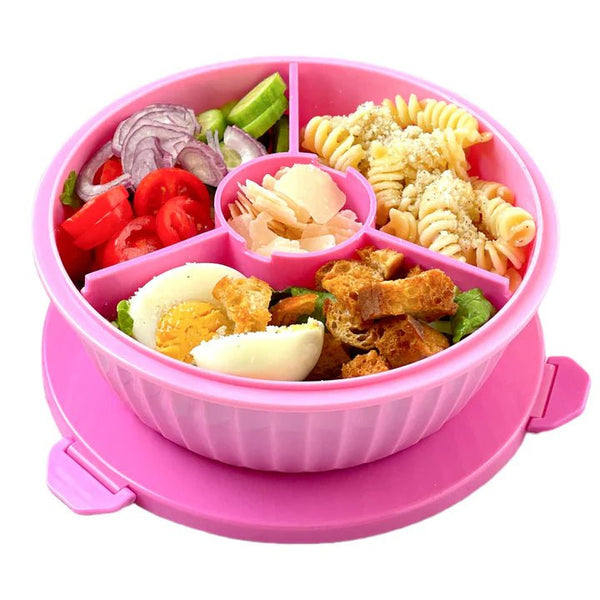 Yumbox - Contenant Poke Bowl - 3 Compartiments - Marie fil