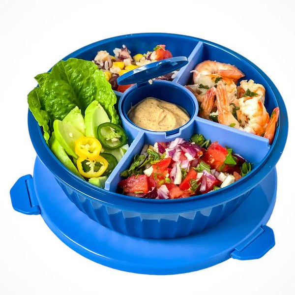 Yumbox - Contenant Poke Bowl - 4 Compartiments - Marie fil