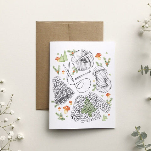 Carte de souhait- Katrinn Pelletier - Marie fil