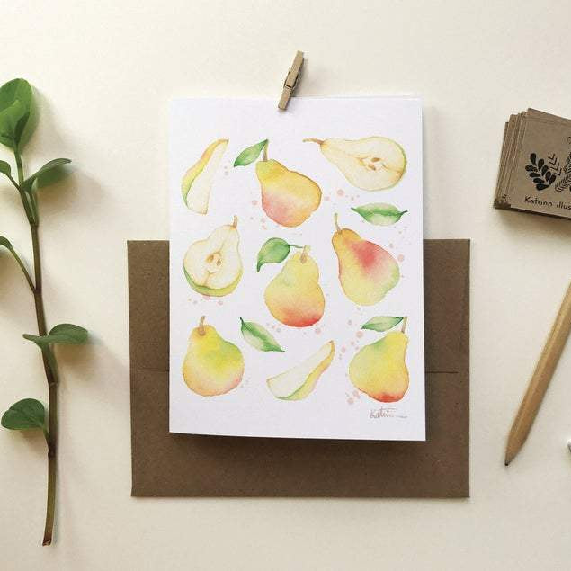 Carte de souhait- Katrinn Pelletier - Marie fil