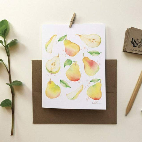 Carte de souhait- Katrinn Pelletier - Marie fil