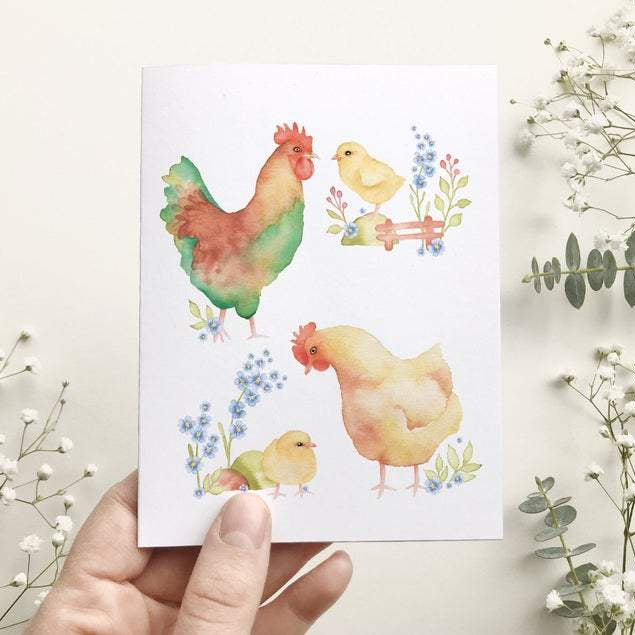 Carte de souhait- Katrinn Pelletier - Marie fil