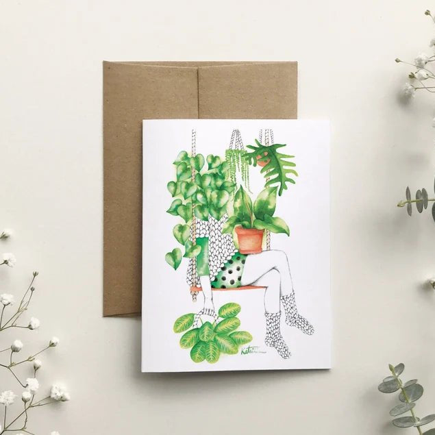Carte de souhait par Katrinn Pelletier Illustration - Marie fil