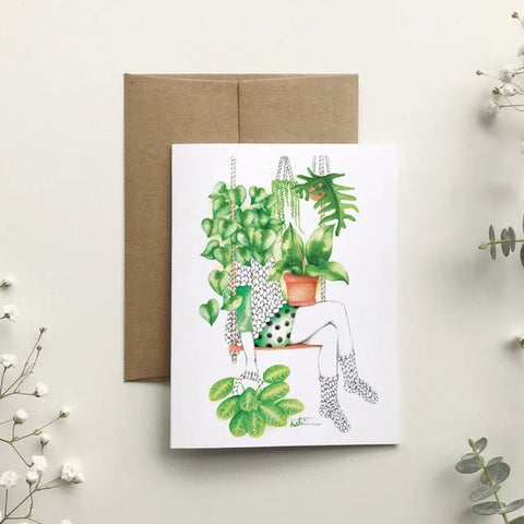 Carte de souhait par Katrinn Pelletier Illustration - Marie fil