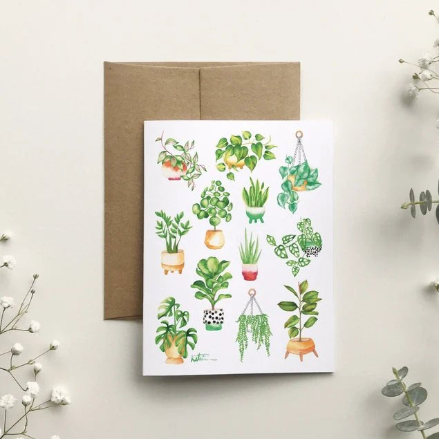 Carte de souhait par Katrinn Pelletier Illustration - Marie fil