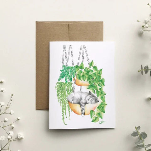 Carte de souhait par Katrinn Pelletier Illustration - Marie fil