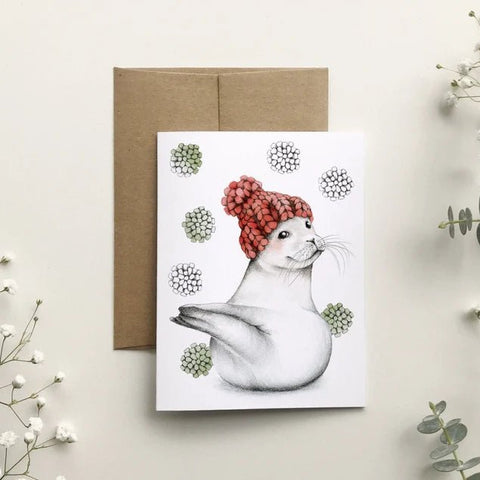 Carte de souhait par Katrinn Pelletier Illustration - Marie fil