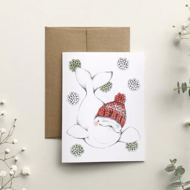 Carte de souhait par Katrinn Pelletier Illustration - Marie fil