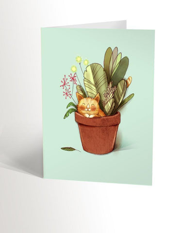 Carte de souhait - Valérie Boivin - Marie fil