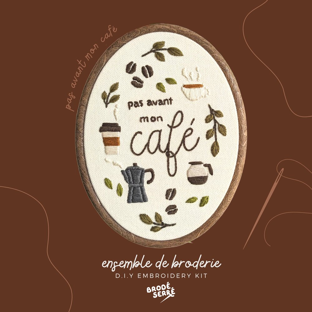 Ensemble de broderie DIY - Marie fil