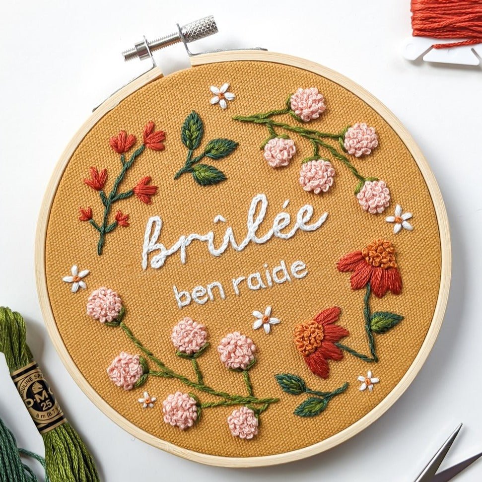 Ensemble de broderie DIY - Marie fil