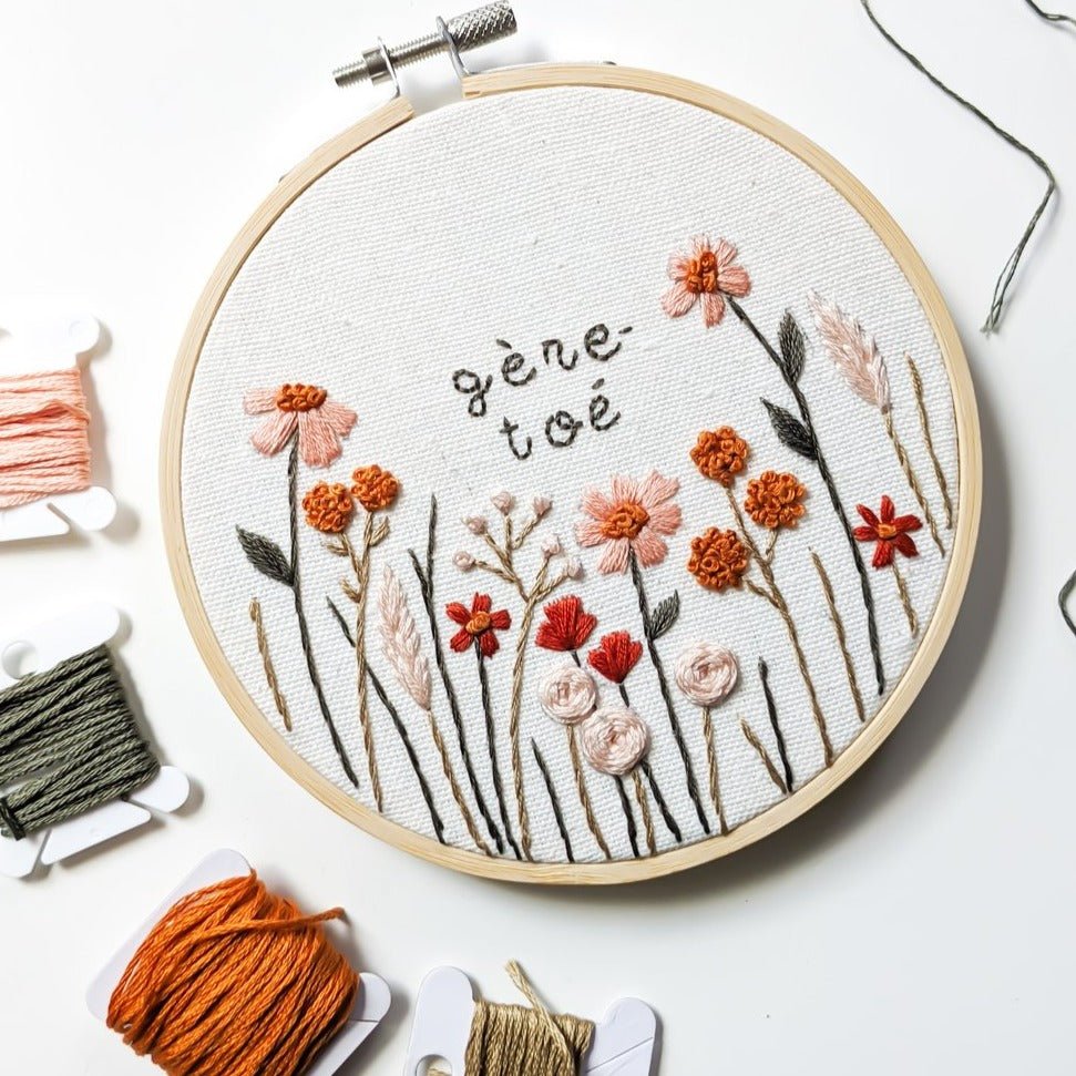 Ensemble de broderie DIY - Marie fil