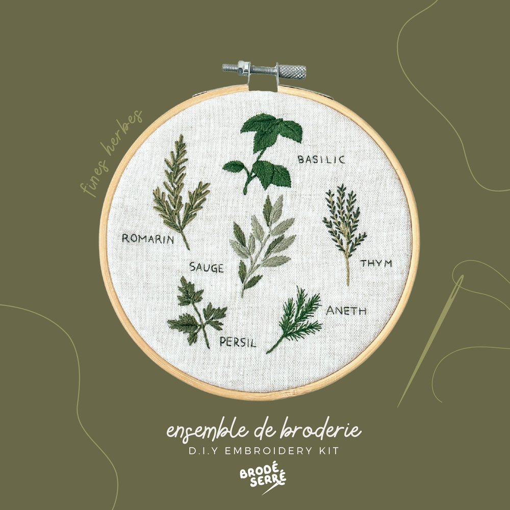 Ensemble de broderie DIY - Marie fil