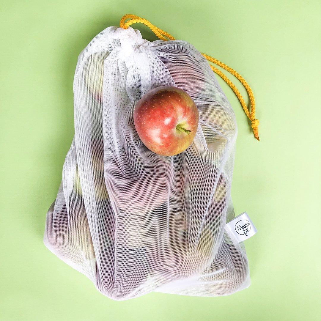 Grands sacs à fruits et légumes écologique - Marie fil