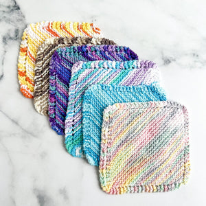 Linges de table tricotés à la main au Lac Saint-Jean - Marie fil - Boutique écoresponsable | Culotte menstruelle & Zéro déchet