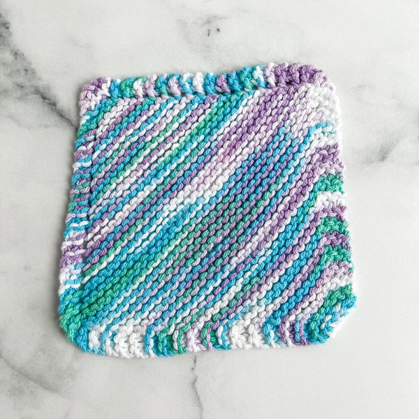 Linges de table tricotés à la main au Lac Saint-Jean - Marie fil - Boutique écoresponsable | Culotte menstruelle & Zéro déchet