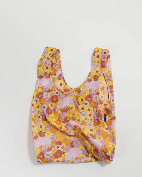 Sac réutilisable Baggu en nylon recyclé (Plusieurs motifs et grandeurs) - Marie fil - Culotte menstruelle écoresponsable