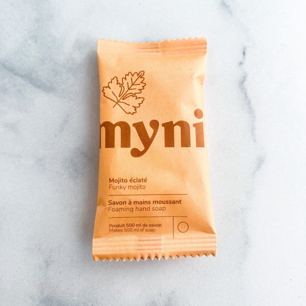 Savon à mains moussant écologique - Myni Filo - Marie fil - Boutique écoresponsable | Culotte menstruelle & Zéro déchet